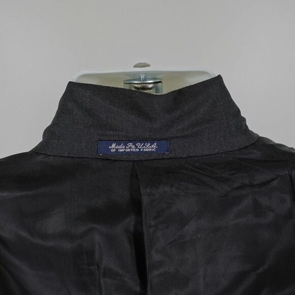 Austin‎ Reed Wool Gray 3 Button Suit Jacket / Blazer 46L - Picture 13 of 14